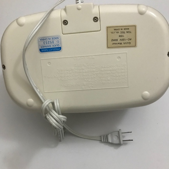 Combi Wipe Warmer NWB One Size Light Cream Color - Picture 12 of 12